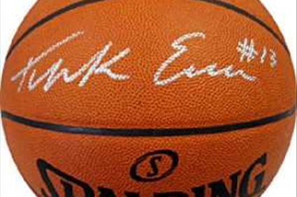 Signed Autographed Basketballs Tyreke Evans